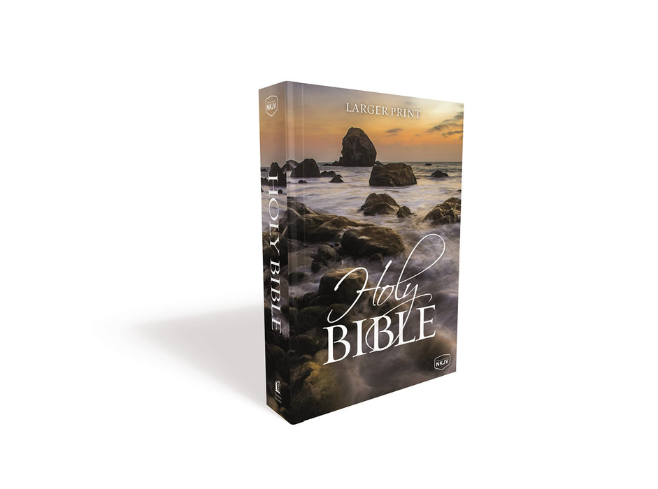 The NKJV, Holy Bible, Larger Print, Paperback : Holy Bible, New King James Version