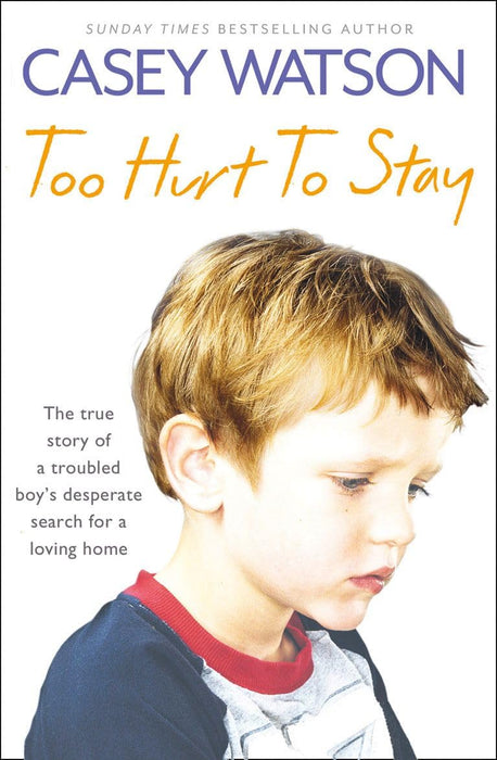Too Hurt to Stay : The True Story of a Troubled Boy’s Desperate Search for a Loving Home