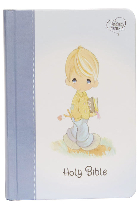 NKJV, Precious Moments Small Hands Bible, Hardcover, Blue, Comfort Print : Holy Bible, New King James Version