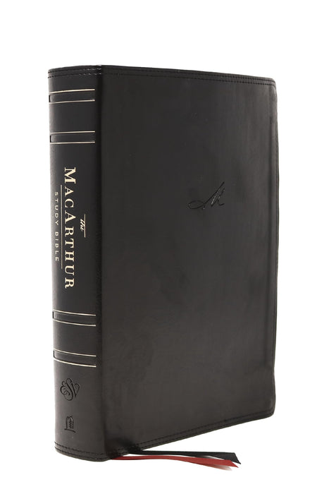 ESV, MacArthur Study Bible, Black Leathersoft : Unleashing God's Truth One Verse at a Time (Holy Bible, English Standard Version)