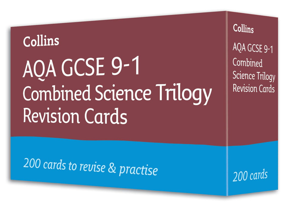 AQA GCSE 9-1 Combined Science Revision Cards (Biology, Chemistry & Physics) : Ideal for the 2026 and 2027 Exams
