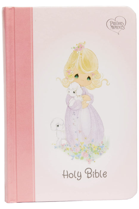 NKJV, Precious Moments Small Hands Bible, Hardcover, Pink, Comfort Print : Holy Bible, New King James Version