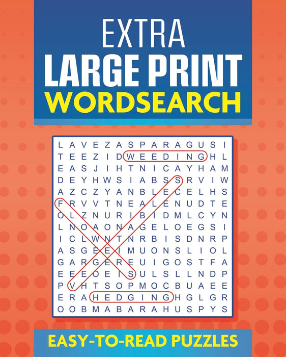 Extra Large Print Wordsearch : Easy to Read Puzzles