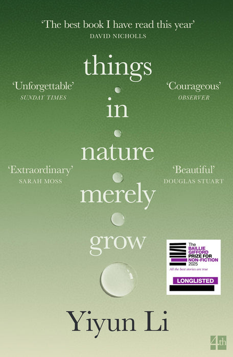 Things in Nature Merely Grow