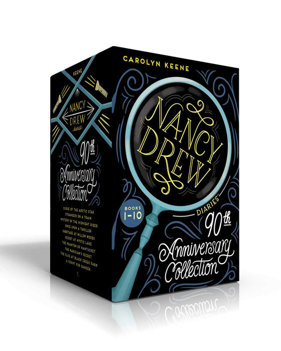 Nancy Drew Diaries 90th Anniversary Collection (Boxed Set) : Curse of the Arctic Star; Strangers on a Train; Mystery of the Midnight Rider; Once Upon a Thriller; Sabotage at Willow Woods; Secret at My