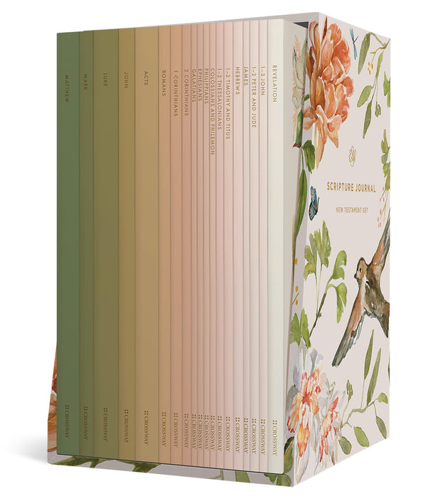 ESV Scripture Journal : New Testament Set (Artwork by Ruth Chou Simons) (Paperback)
