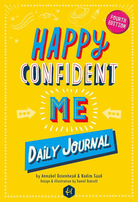 Happy Confident Me Journal : Gratitude and Growth Mindset Journal to boost children's happiness, self-esteem, positive thinking, mindfulness and resilience