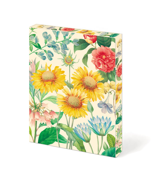 The Botanical Flowers Journal : Blank Lined Notebook