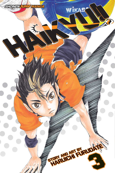 Haikyu!!, Vol. 3 : Go, Team Karasuno! Volume 3
