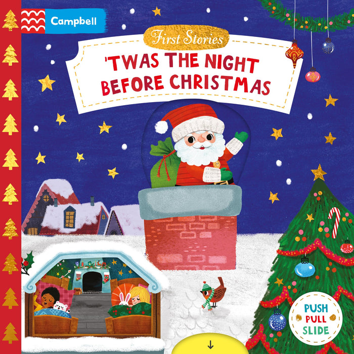 'Twas the Night Before Christmas : A Push, Pull, Slide Book