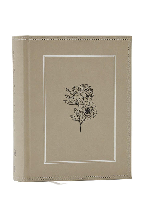 NKJV, Journal the Word Bible, Large Print: Reflect, Journal or Create Art Next to Your Favorite Verses (Stone Leathersoft over board, Red Letter)