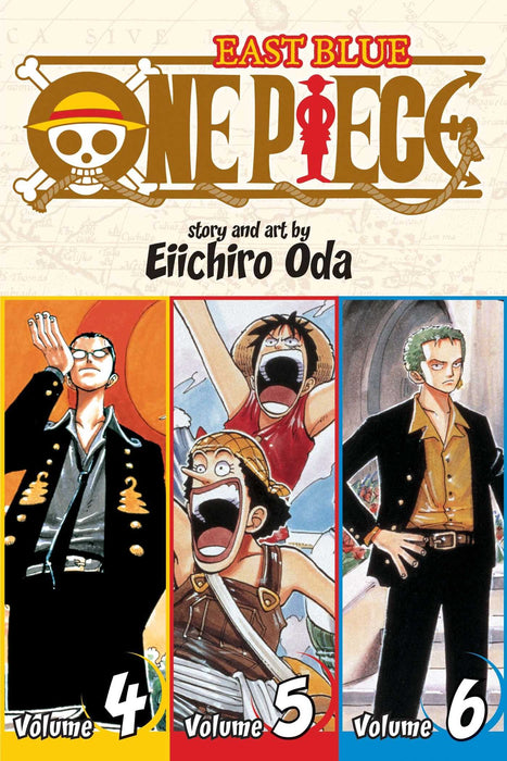 One Piece (Omnibus Edition), Vol. 2 : Includes vols. 4, 5 & 6 Volume 2