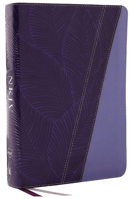 NKJV Study Bible, Leathersoft, Purple, Full-Color, Comfort Print : The Complete Resource for Studying God’s Word
