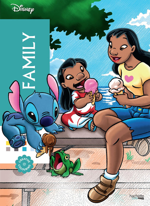 Mystery Colouring - Family : Reveal iconic Disney characters with colour by number