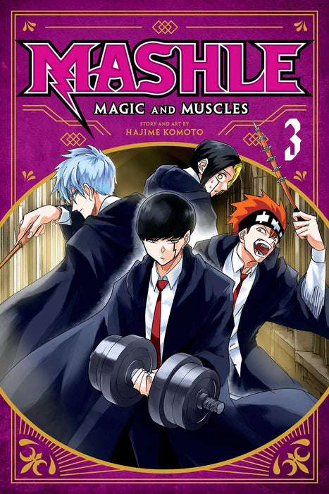 Mashle: Magic and Muscles, Vol. 3 : Mash Burnedead And The Masked Magic User Volume 3