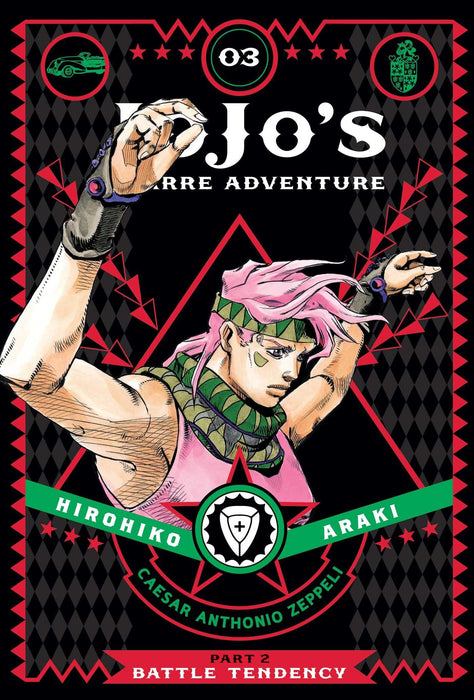 JoJo's Bizarre Adventure: Part 2--Battle Tendency, Vol. 3 : Volume 3