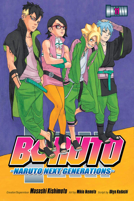Boruto: Naruto Next Generations, Vol. 11 : The New Team Seven Volume 11