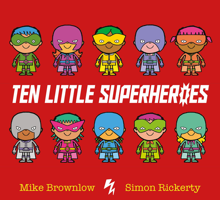 Ten Little Superheroes