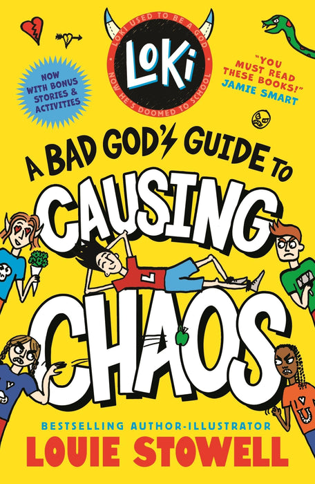 Loki: A Bad God's Guide to Causing Chaos : Trickster Norse god turned school kid - the bestselling, wickedly funny, comics-style diary series featuring Loki and Thor for 8-12 year olds