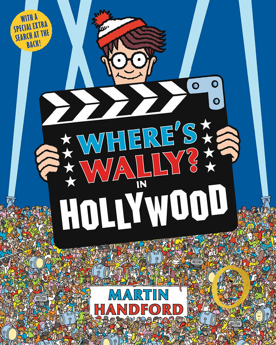 Where's Wally? In Hollywood : From the original search-and-find series – an epic movie and film puzzle book with King Kong, cowboys, pirates, musketeers and Robin Hood, perfect present for all ages