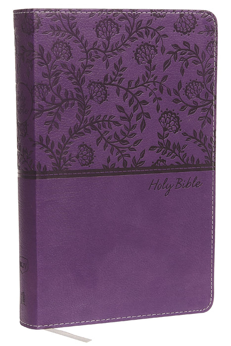 NKJV, Deluxe Gift Bible, Leathersoft, Purple, Red Letter, Comfort Print : Holy Bible, New King James Version