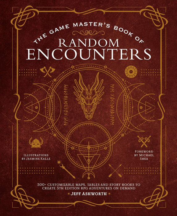 The Game Master's Book of Random Encounters : 500+ customizable maps, tables and story hooks to create 5th edition adventures on demand