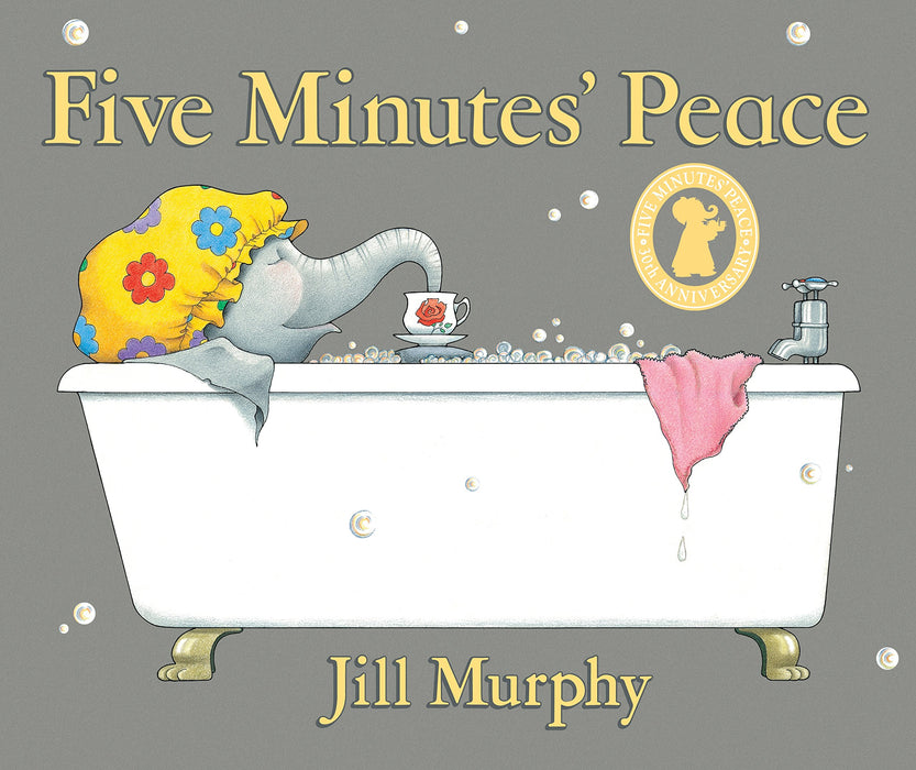 Five Minutes' Peace : A beloved classic and funny, heartwarming picture book story about a busy elephant mum and her children – perfect for mums, toddlers, kids age 3,4,5,6,7