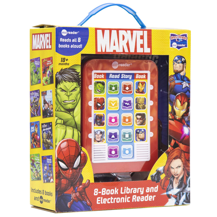 Marvel: Me Reader 8-Book Library and Electronic Reader Sound Book Set