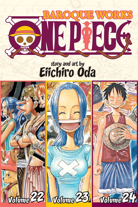 One Piece (Omnibus Edition), Vol. 8 : Includes vols. 22, 23 & 24 Volume 8