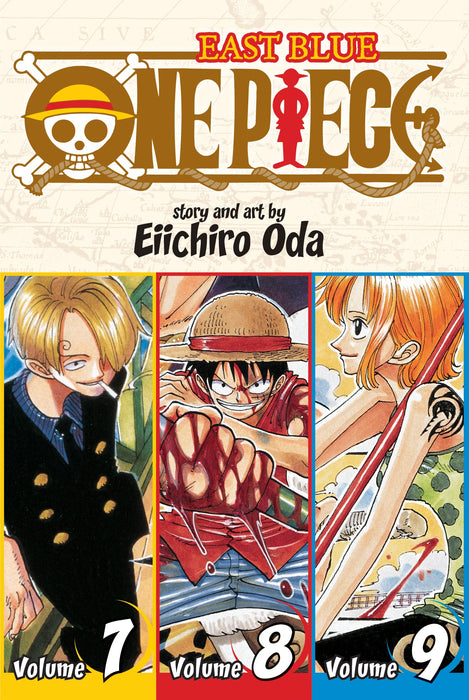 One Piece (Omnibus Edition), Vol. 3 : Includes vols. 7, 8 & 9 Volume 3