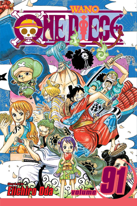One Piece, Vol. 91 : Adventure in the Land of Samurai Volume 91