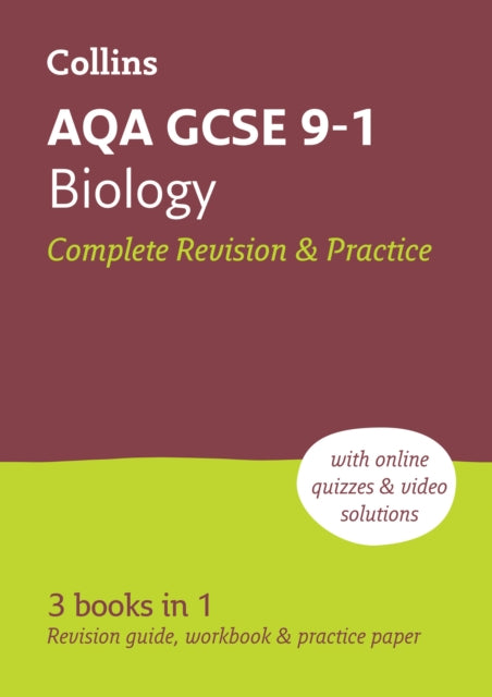 AQA GCSE 9-1 Biology All-in-One Complete Revision and Practice : Ideal for the 2027 and 2028 Exams Includes Online Edition, Quizzes and Video Solutions