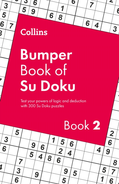 Collins Bumper Book of Su Doku book 2 : 300 Su Doku Puzzles