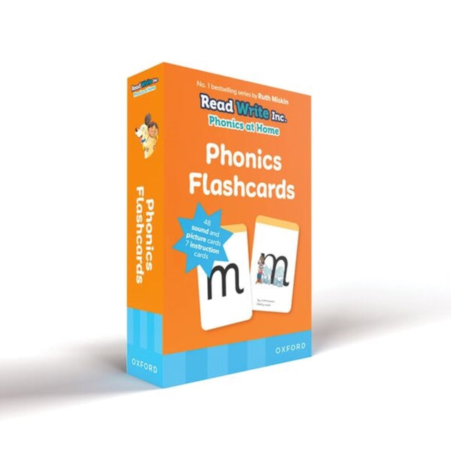 Read Write Inc. Home: Phonics Flashcards - Read Write Inc Home - Set 1 Speed Sounds - Early Reading & Literacy for ages 4-6 - Ruth Miskin - EYFS & KS1 Phonics Practice