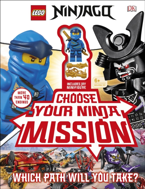 LEGO NINJAGO Choose Your Ninja Mission : With NINJAGO Jay minifigure