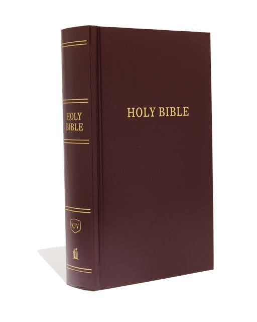 KJV, Pew Bible, Large Print, Hardcover, Burgundy, Red Letter, Comfort Print : Holy Bible, King James Version