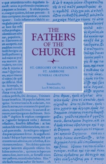 Funeral Orations : Vol. 22