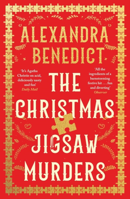 The Christmas Jigsaw Murders : The deliciously dark Christmas cracker from the bestselling author of Murder on the Christmas Express