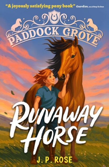 Paddock Grove: Runaway Horse : Pony adventure series about friends and their horses at an equestrian boarding school for animal lovers age 8-13