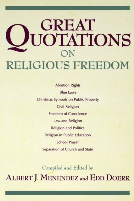Great Quotations on Religious Freedom
