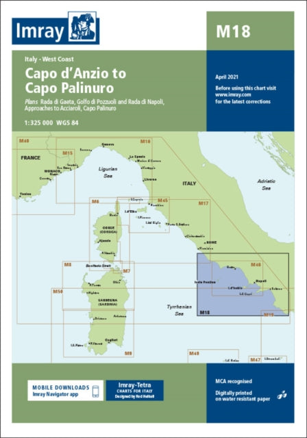 M18 Capo d'Anzio to Capo Palinuro