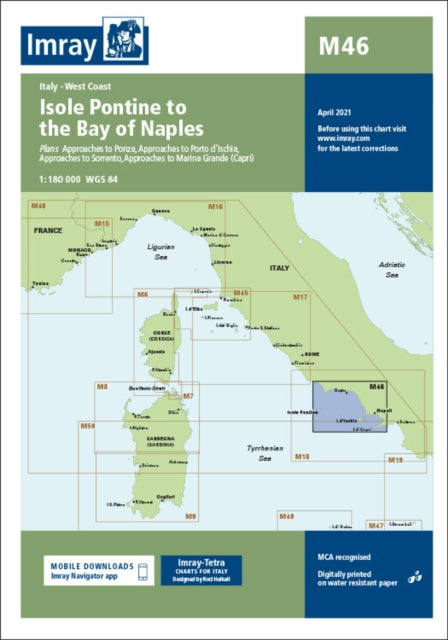 M46 Isole Pontine to the Bay of Naples