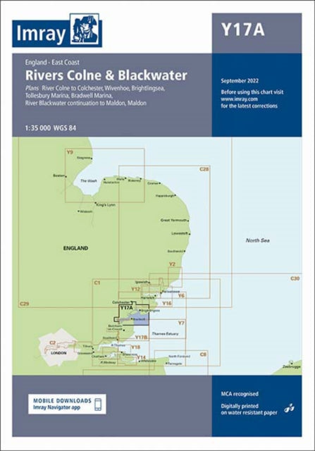 Y17A The Rivers Colne and Blackwater : England East Coast
