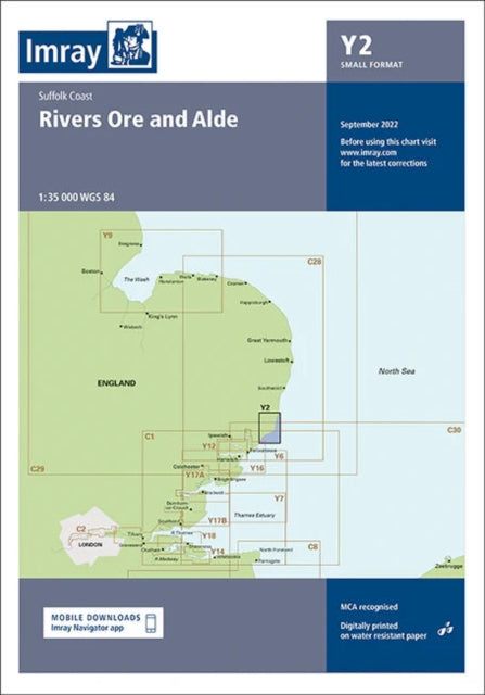 Y2 Rivers Ore and Alde (Small Format) : Suffolk Coast