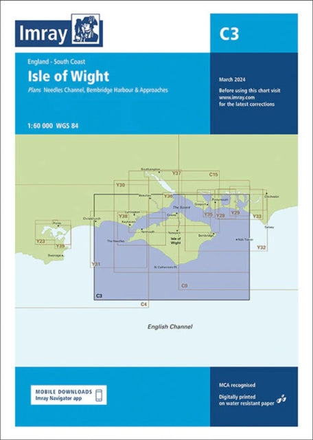 C3 Isle of Wight : Imray Chart