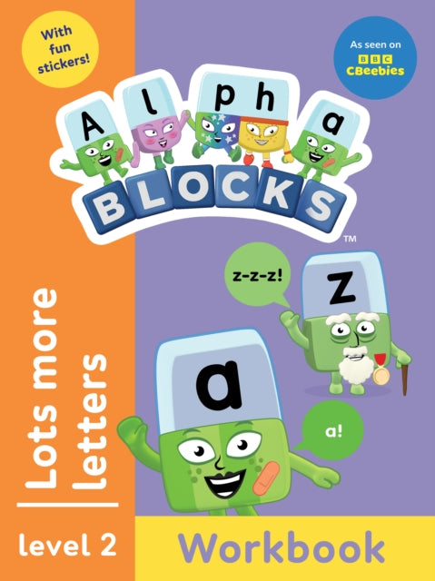 Alphablocks Lots More Letters (Orange Level Workbook) : 4
