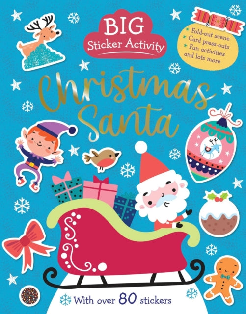 Big Sticker Activity : Christmas Santa