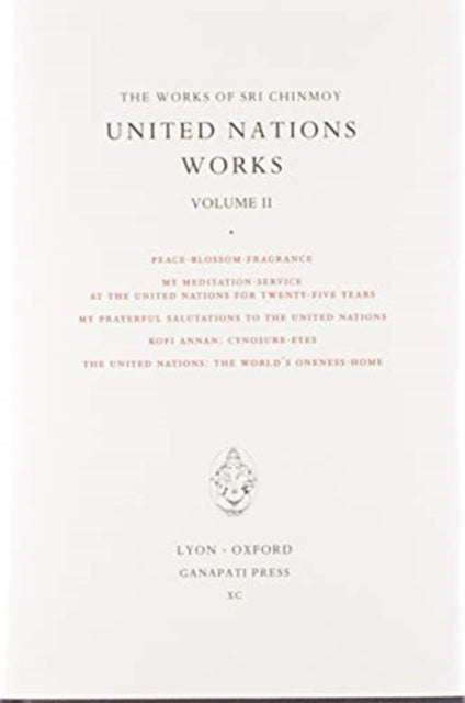 Sri Chinmoy : United Nations works II : 31
