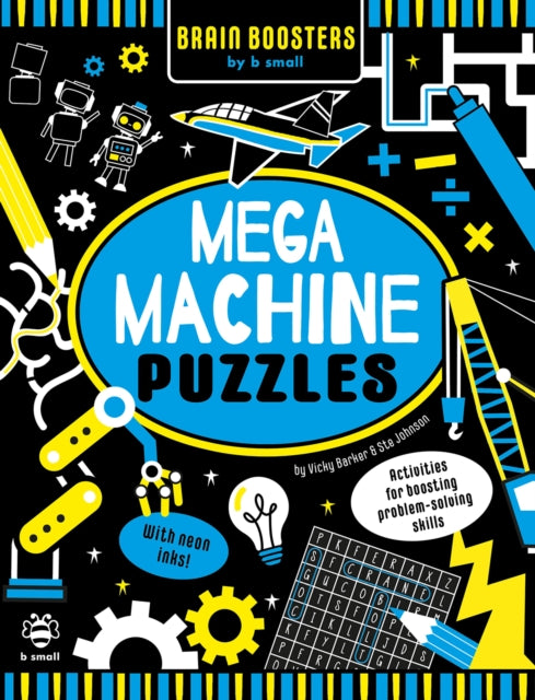 Mega Machine Puzzles : Activities for Boosting Problem-Solving Skills!