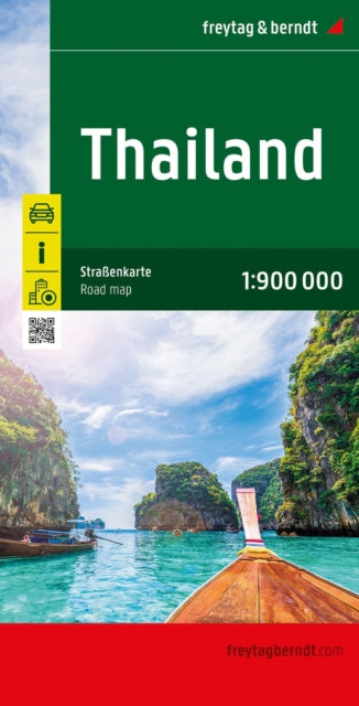 Thailand Road Map : 1:900,000 scale